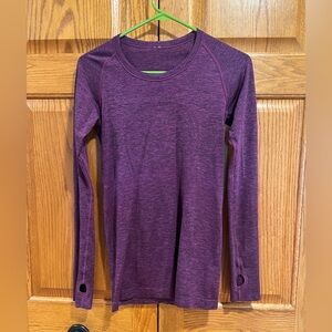 Swiftly Tech Long Sleeve Lululemon Purple size 6